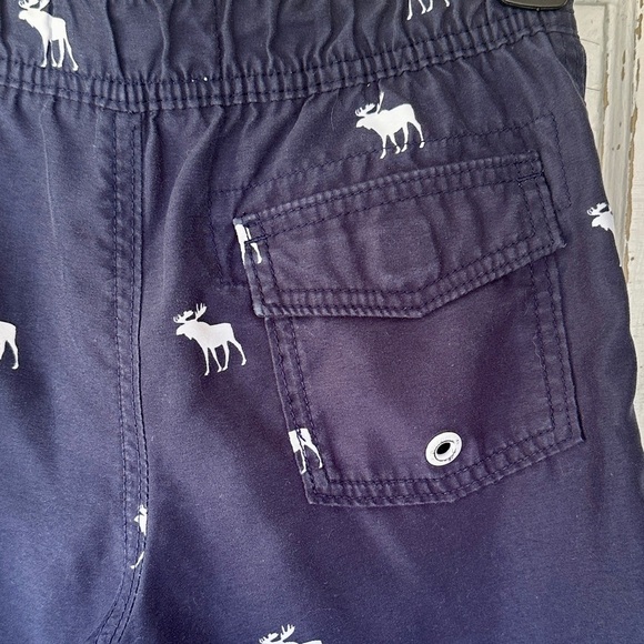 ABERCROMBIE, SET/2, BOYS SWIM TRUNKS. NAVY BLUE, SWIM TRUNKS, WITHOUT MESH LINER - Picture 5 of 14